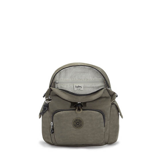 Kipling City Pack Mini Rygsække Grøn | DK 1486ZU